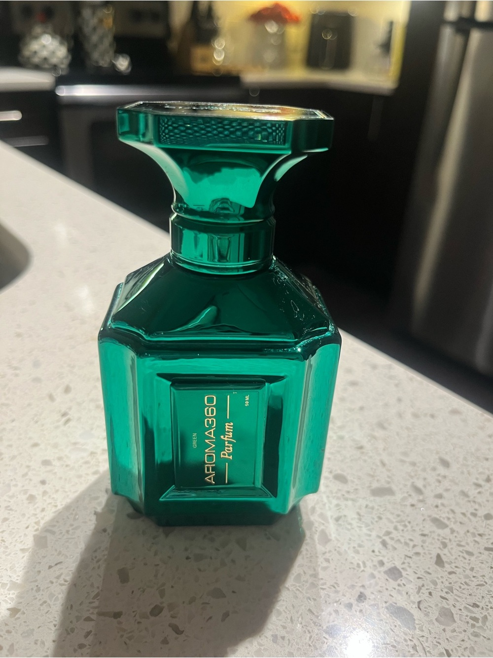 Aroma 360 perfume. Used twice. Amazing smell.
